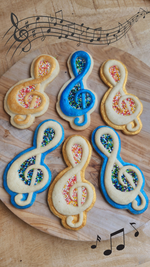 Treble Clef Silicone Cookie Mold