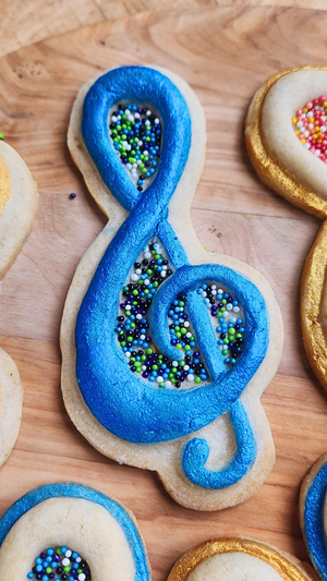 Treble Clef Silicone Cookie Mold