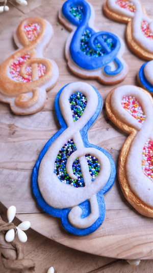 Treble Clef Silicone Cookie Mold