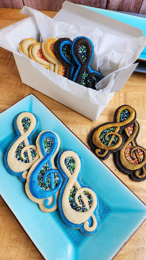 Treble Clef Silicone Cookie Mold