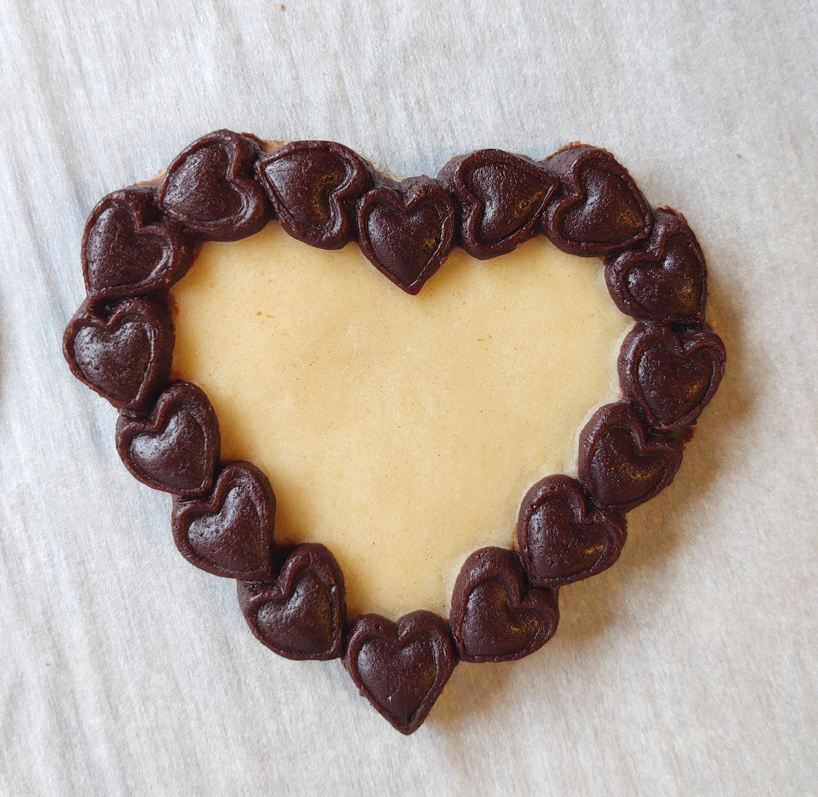 Heart Wreath Silicone Cookie Mold