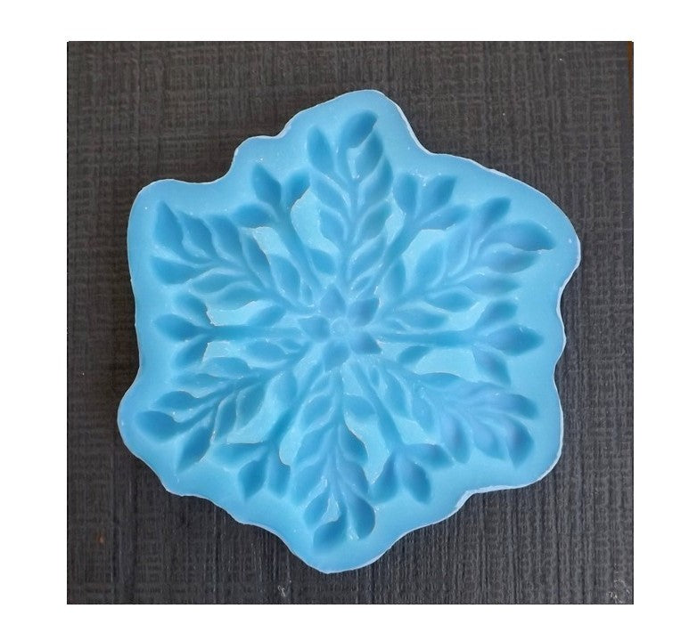 Snowflake Swirl Silicone Cookie Mold – Artesão Cookie Molds