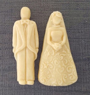 Bride & Groom Silicone Cookie Mold Set - SAVE $4