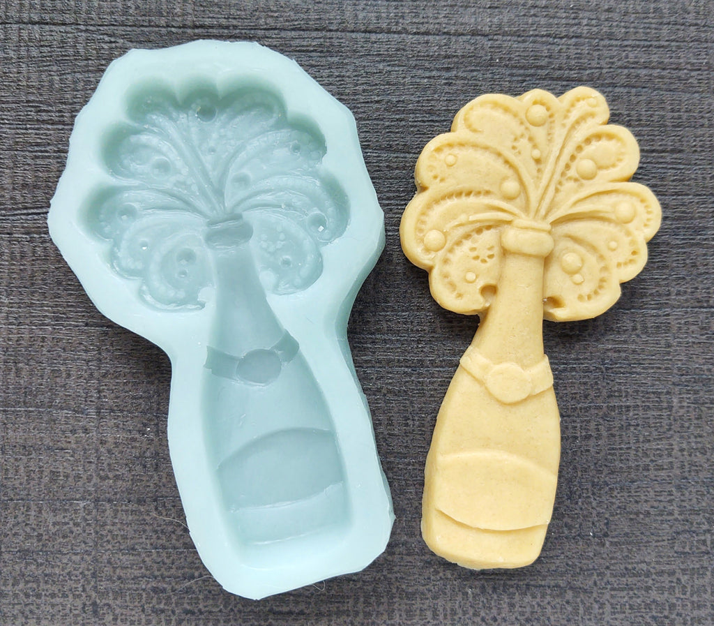 Champagne Bottle Silicone Cookie Mold ON SALE Save $5