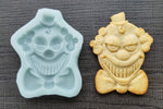 Creepy Clown Silicone Cookie Mold
