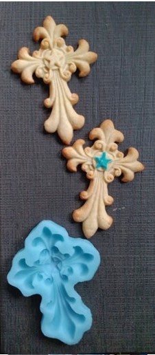 Cross Silicone Cookie Mold