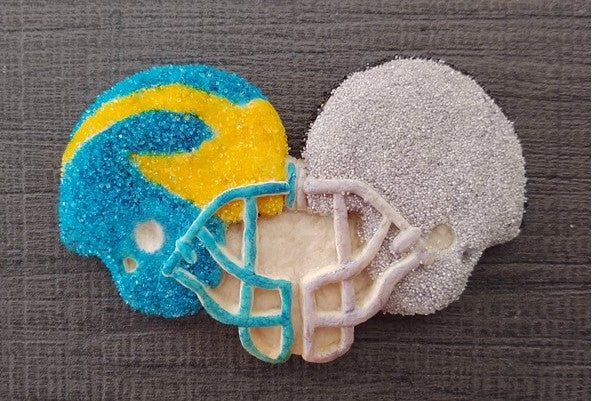 Rival Football Helmet Silicone Cookie Mold