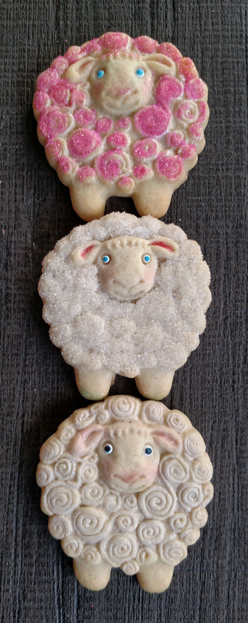 Woolly Lamb Cookie Mold - Artesão Unique & Custom Cookie Molds