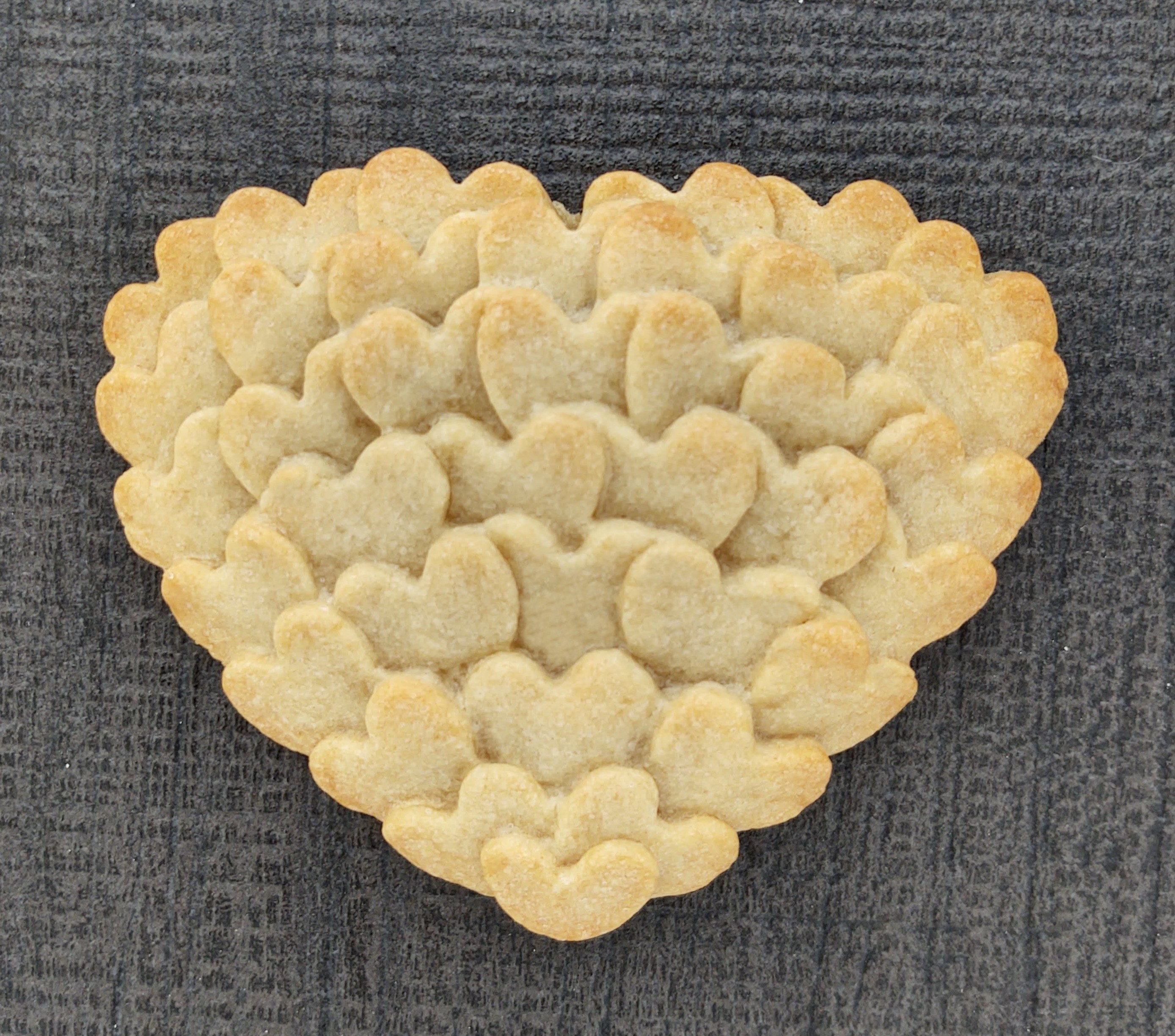 Heart Layered Silicone Cookie Mold