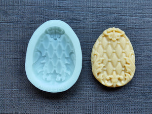 Faberge Style Egg Silicone Cookie Mold – Artesão Cookie Molds