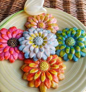 Flower Power Silicone Cookie Mold