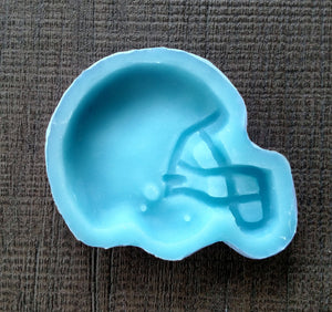 Single Football Helmet Cookie Mold - Artesão Unique & Custom Cookie Molds