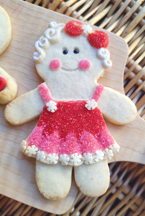 Gingerbread Girl Silicone Cookie Mold