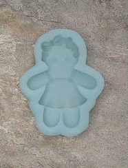 Gingerbread Girl Silicone Cookie Mold