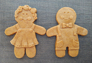 Gingerbread Girl & Boy Silicone Cookie Mold Set - SAVE $5
