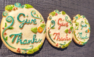 Give Thanks Silicone Cookie Mold