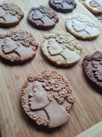 Goddess/Beautiful Woman Silicone Cookie Mold