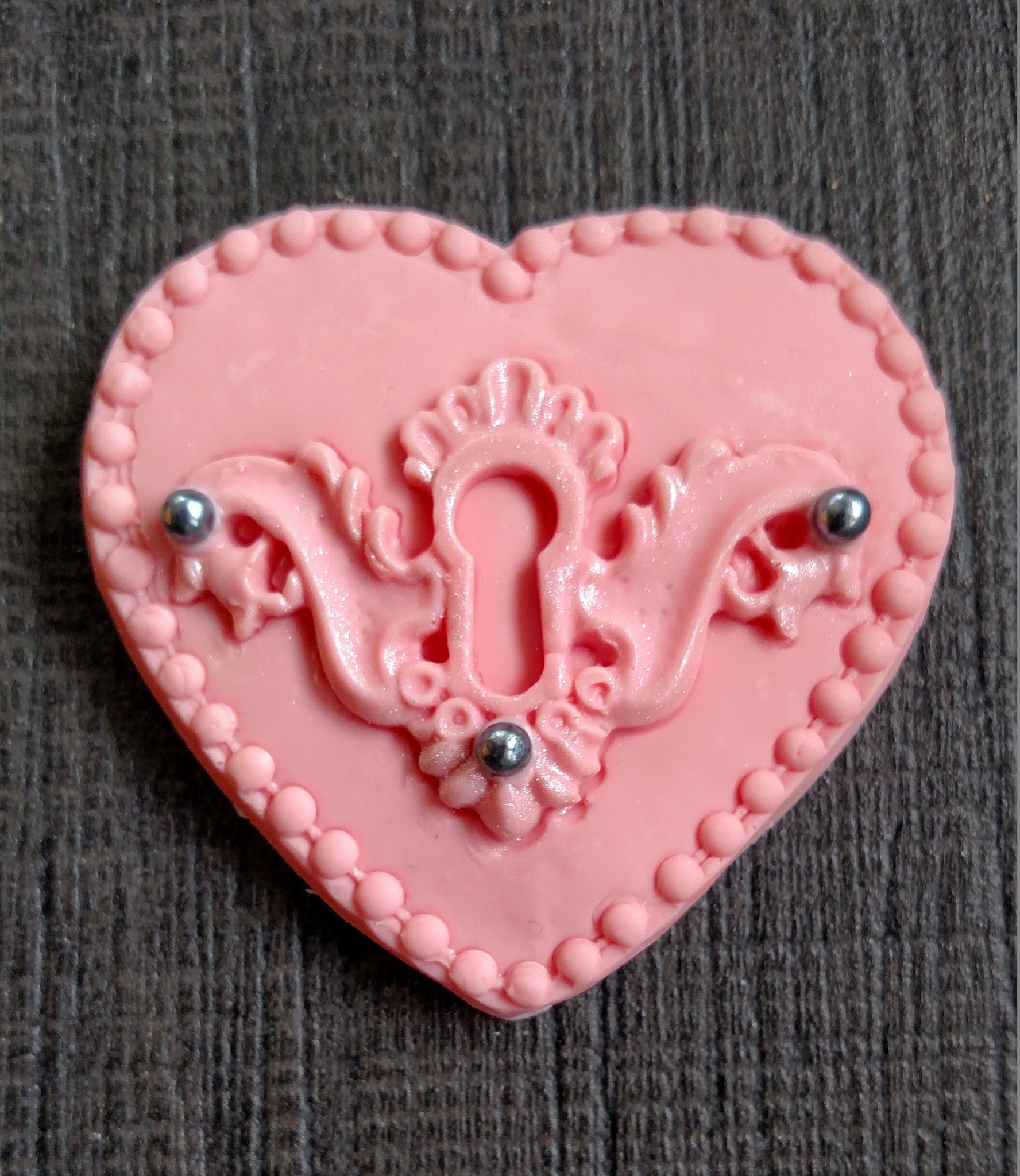 Heart Lock Cookie Mold - Artesão Unique & Custom Cookie Molds