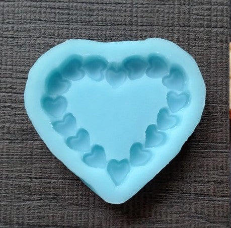 Heart Wreath Silicone Cookie Mold
