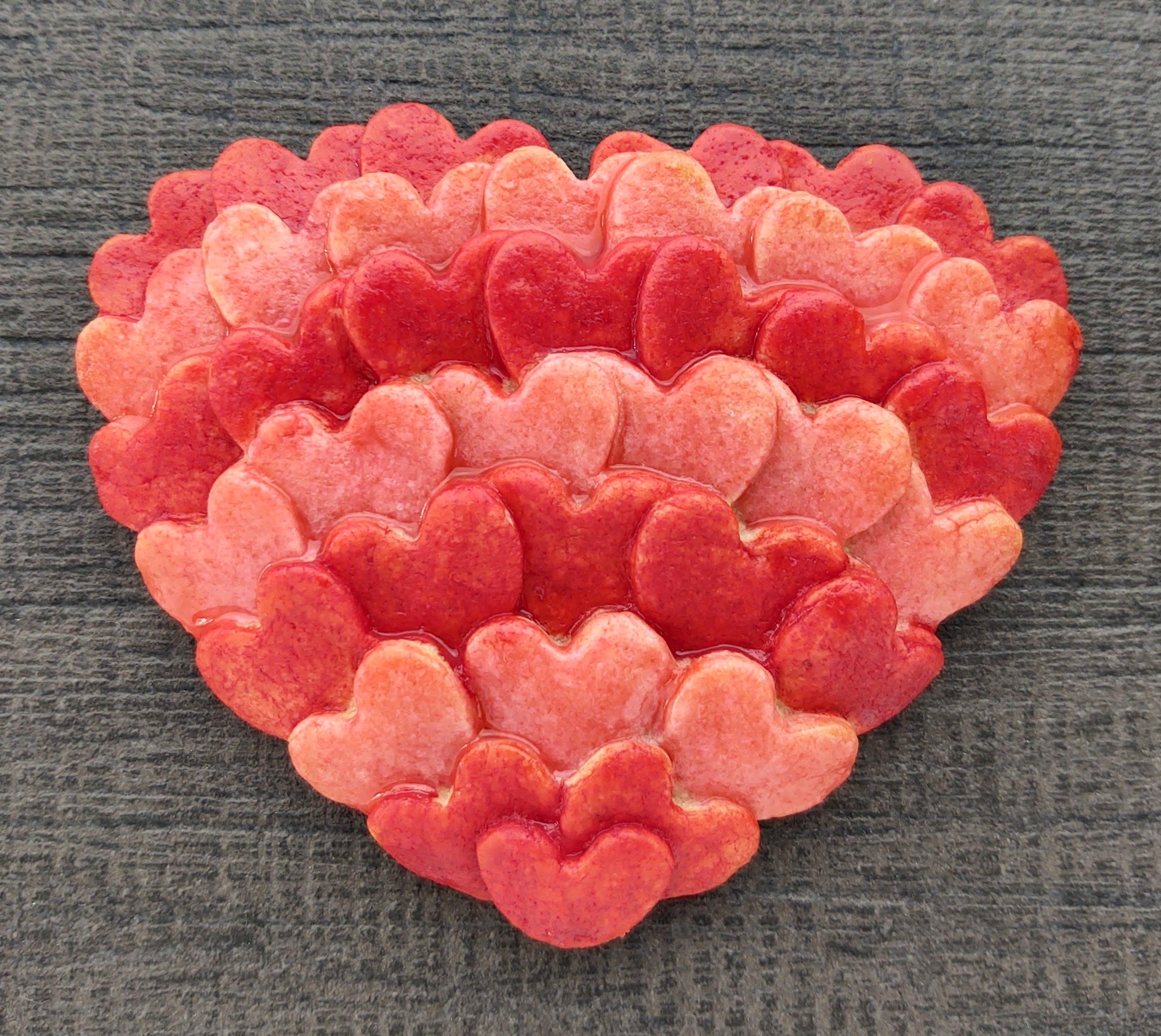 Heart Layered Silicone Cookie Mold