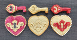 Heart Lock Silicone Cookie Mold
