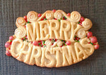 Merry Christmas Cookie Mold - Artesão Unique & Custom Cookie Molds