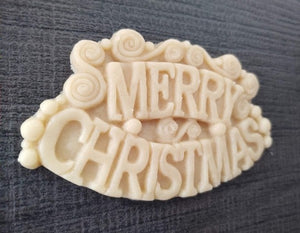 Merry Christmas Silicone Cookie Mold