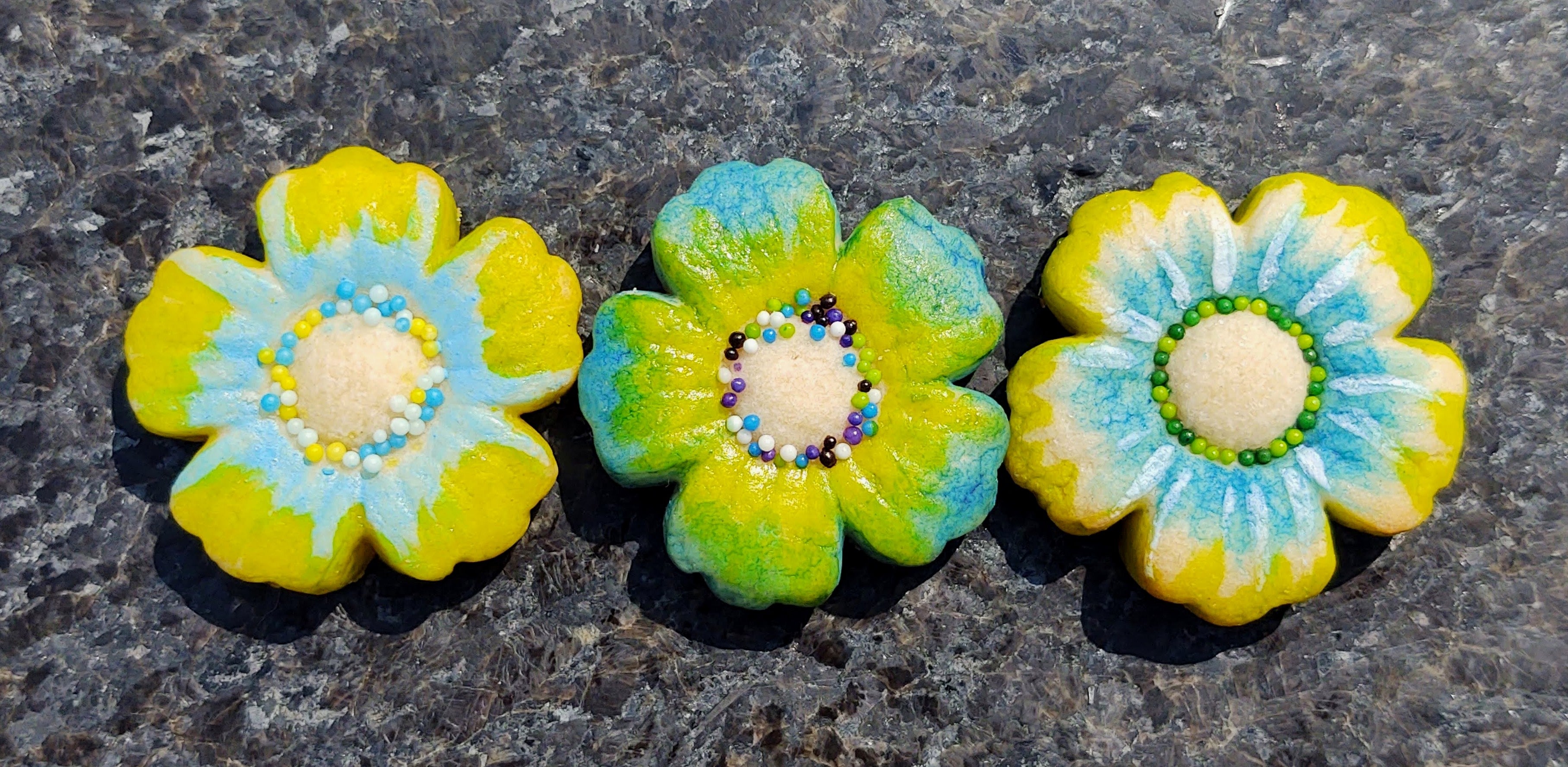Mini flowers silicone mold AJ #53