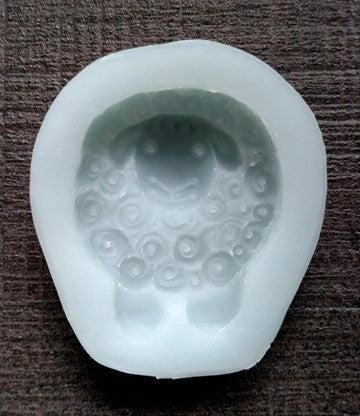 Mini Woolly Lamb Silicone Cookie Mold