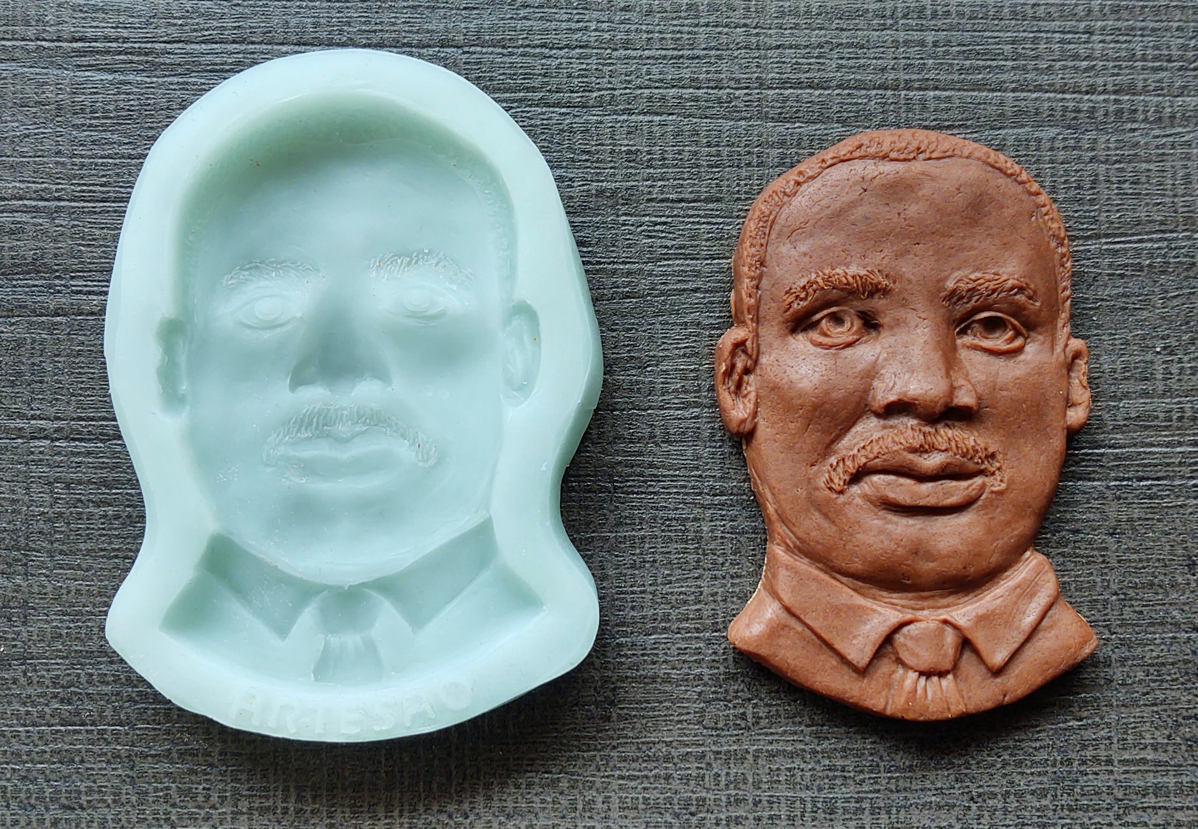 Martin Luther King Jr. Silicone Cookie Mold
