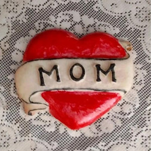 MOM Tattoo Silicone Cookie Mold