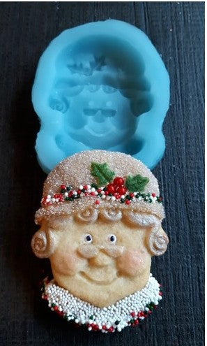 Mrs. Claus Silicone Cookie Mold