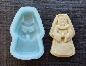 Nun Silicone Cookie Mold