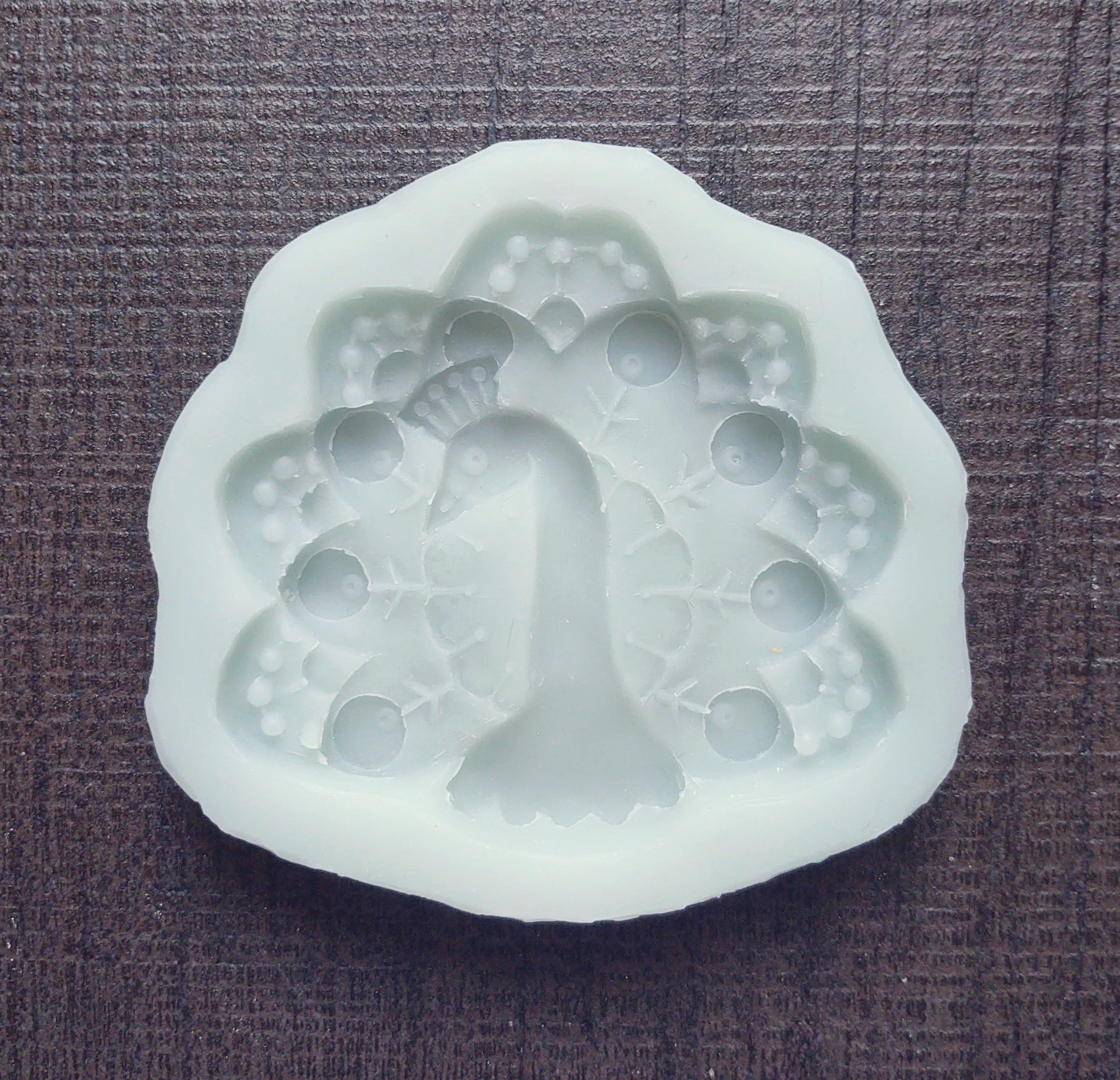 Peacock Silicone Cookie mold