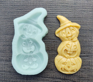 Pumpkin Stack Silicone Cookie Mold