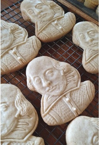 Shakespeare Silicone Cookie Mold