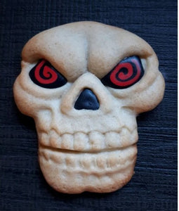 Skull Silicone Cookie Mold – Artesão Cookie Molds