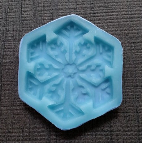 Snowflake Medium Silicone Cookie Mold - On Sale