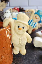 Snowman Hangable Silicone Cookie Mold