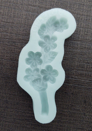 Flower Stem Silicone Cookie Mold