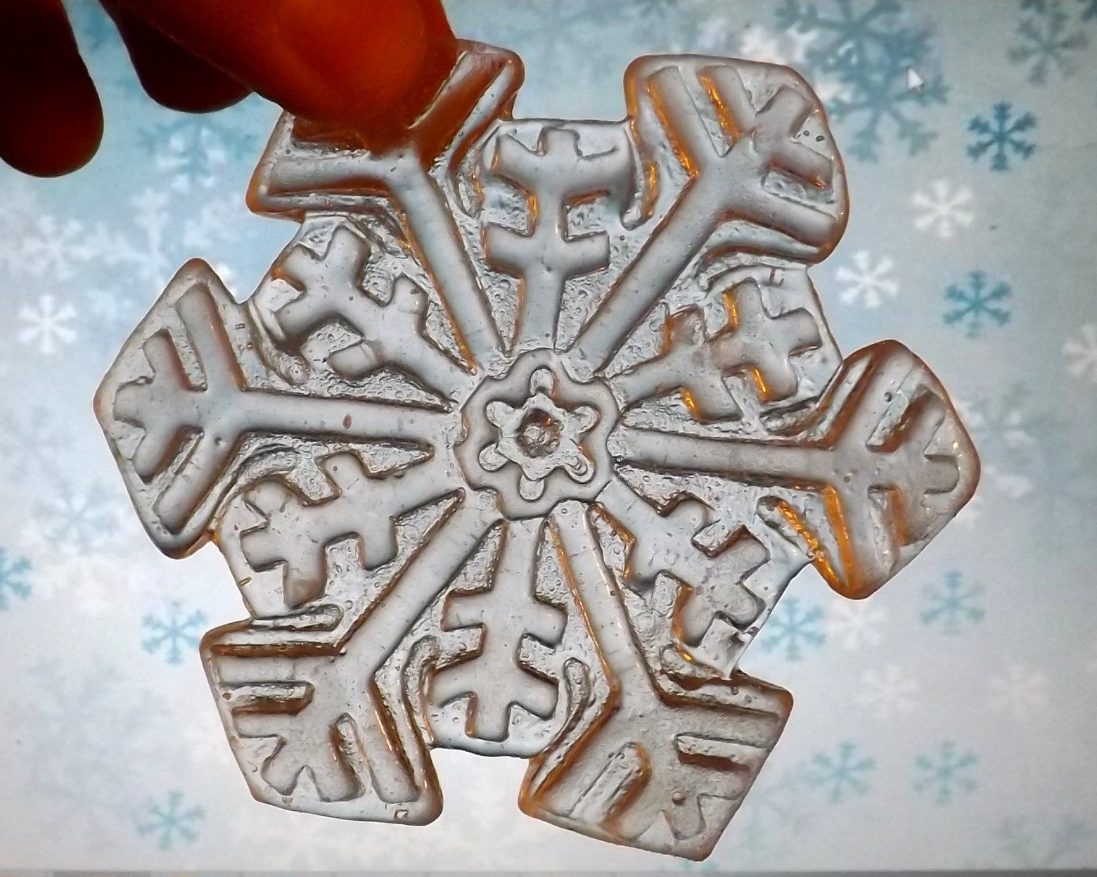 Snowflake Medium Silicone Cookie Mold – Artesão Cookie Molds