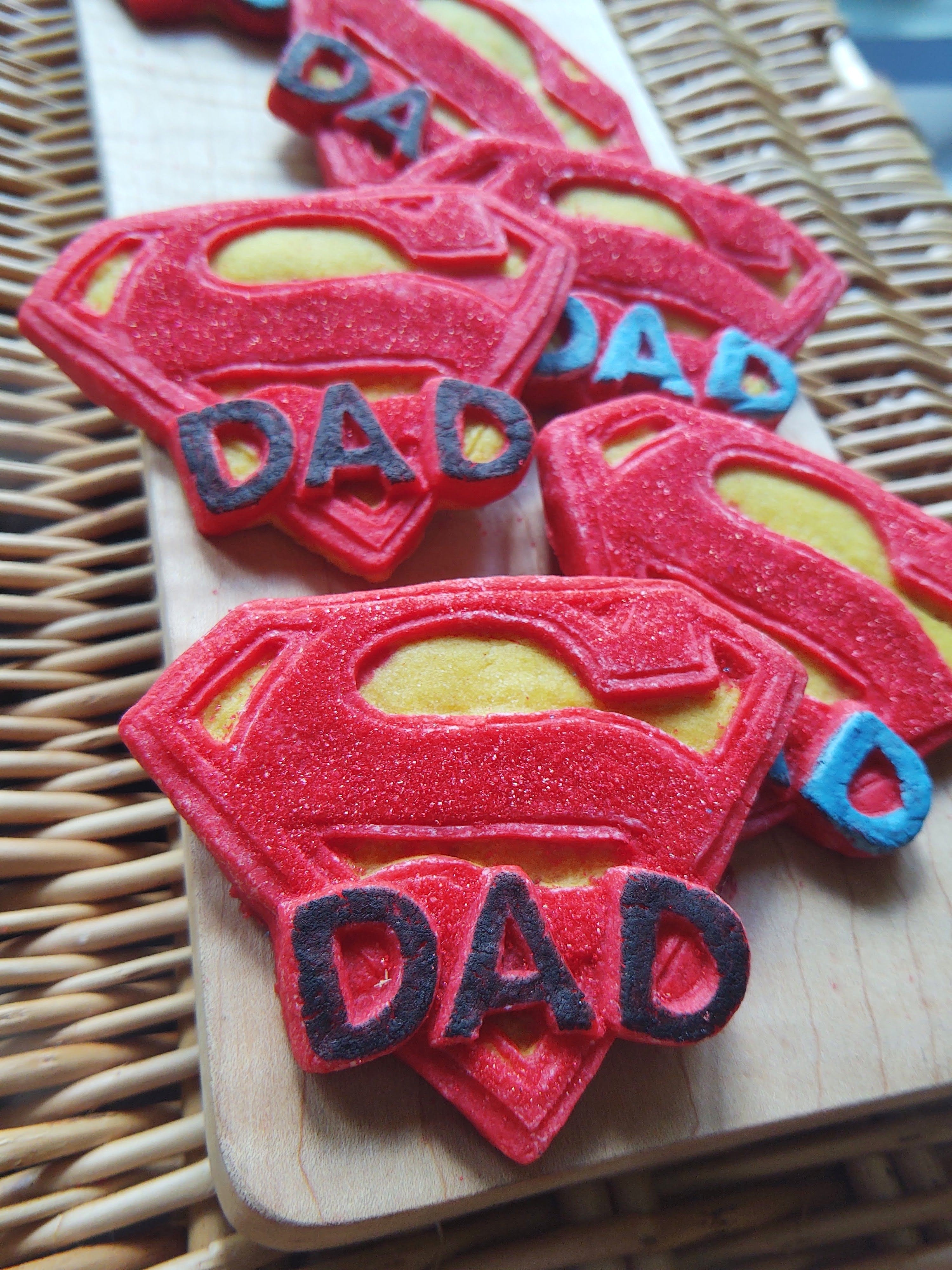 Super Dad Silicone Cookie Mold