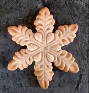 Snowflake Swirl Silicone Cookie Mold