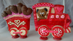 Choo-Choo Train Cookie Mold - Artesão Unique & Custom Cookie Molds