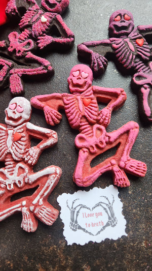 Hangable Skeleton Silicone Cookie Mold