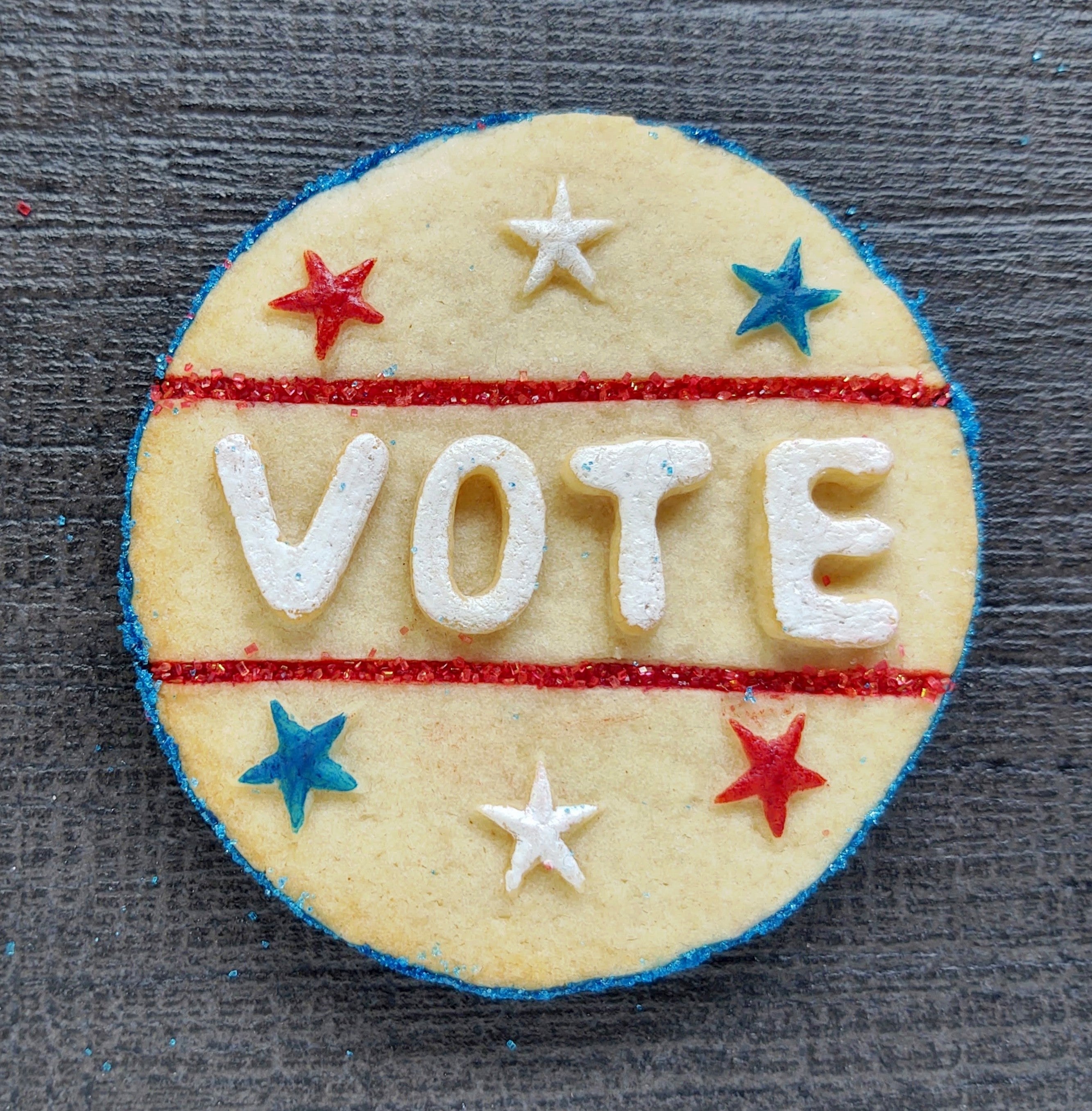 Vote Silicone Cookie Mold